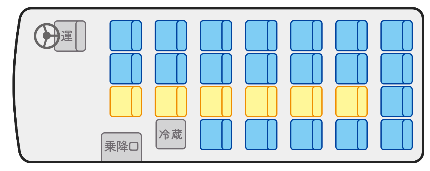 マイクロバス_座席表